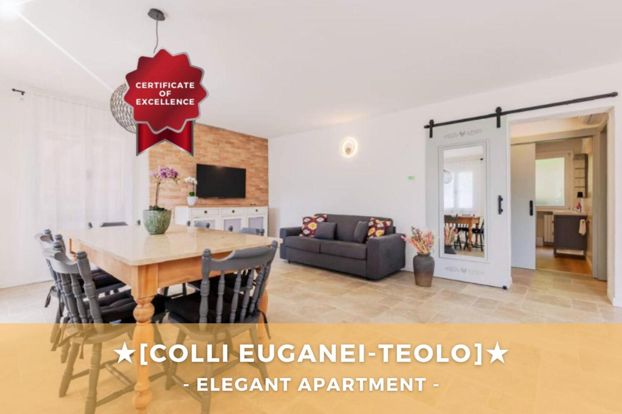 Elegante Appartamento Con Vista - Colli Euganei Teolo Exterior photo